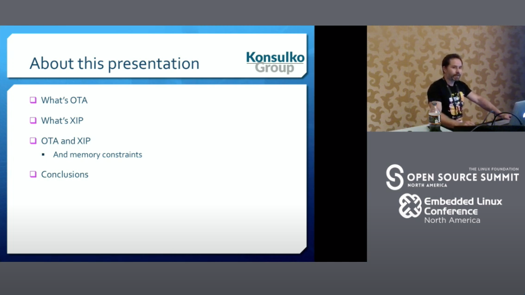 Secure Updates for a Memory Constrained XIP System - Vitaly Wool | Konsulko Group Secure Updates for a Memory Constrained XIP System