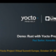 Using Rust with Yocto Project