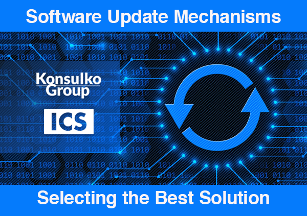 ICS Konsulko Webinar 600x600 | Konsulko Group Software Update Mechanisms Webinar Ad Page