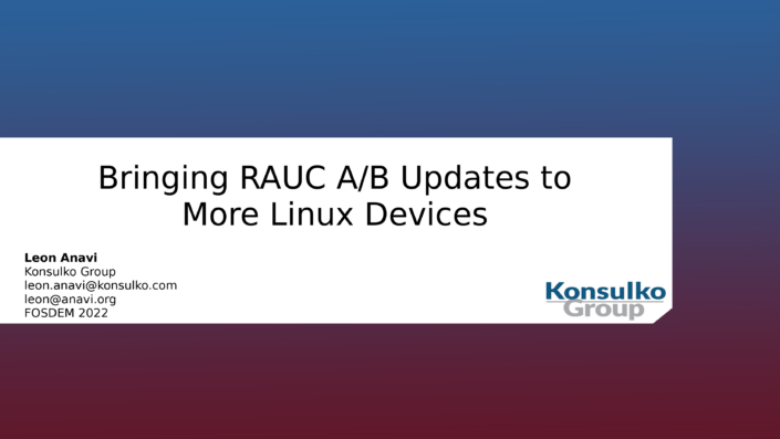RAUC updates