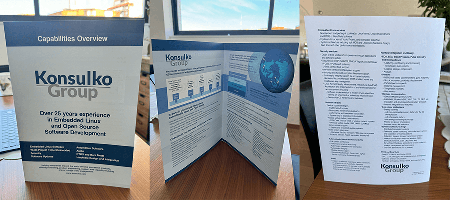 printed brochure